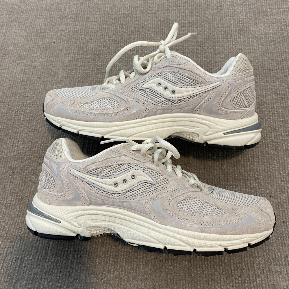 Saucony Grid Shoes Mens Size 7 Gray Mesh Running Athletic Sneakers S70898-5 - Picture 2 of 9